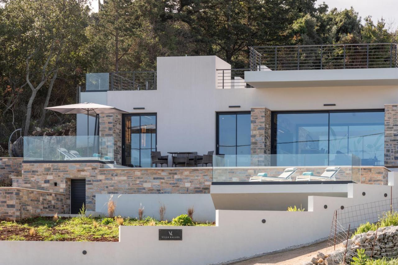 Villa Kallos By Posarellivillas Paidhokhorion Exterior photo